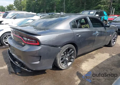 2021 Dodge Charger Scat Pack Rwd из США, поврежденный, VIN 2C3CDXGJ2MH648700